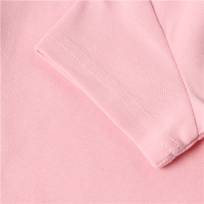 Футболка женская О-образный вырез, цвет светло-розовый, размер 50