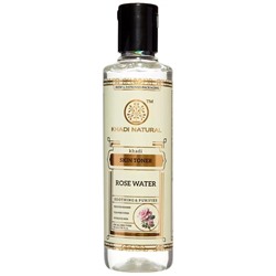 Khadi Natural Тоник для лица Розовая вода 210 мл