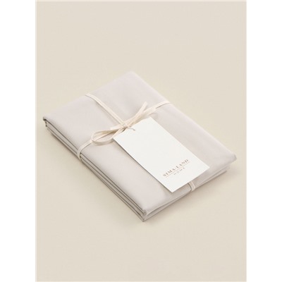 Наволочка SL Home Percale 300ТС, 50×70+3 см, молочная, перкаль, хлопок 100%