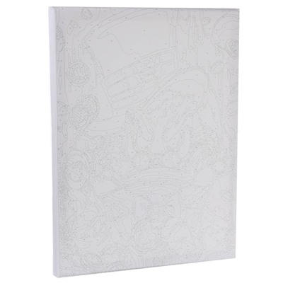 Картина по номерам на подрамнике «Скрудж» 30×40 см, Микки Маус