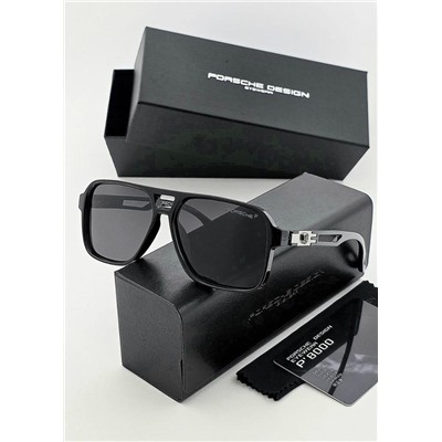 Набор мужские солнцезащитные очки, коробка, чехол + салфетки #22892511