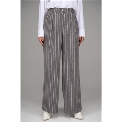 Брюки Сиара (серый/полоска)