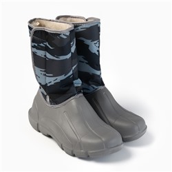 Сапоги утепленные женские 4×4, цвет серый, размер 36