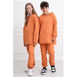 Костюм для девочки оверсайз из футера трехнитки Happyfox