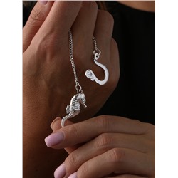 Ионизатор из серебра - Морской конек и-009