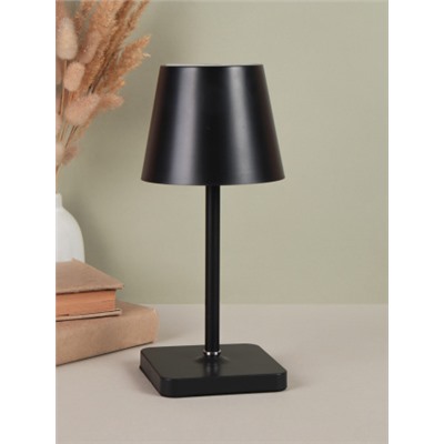 Светильник настольный 24/37 см черный / CW182609-10 /уп 60/USB