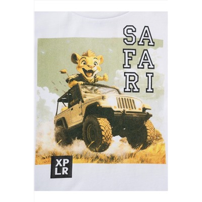 Фуфайка трикотажная для мальчиков (футболка) PLAYTODAY, 1239801