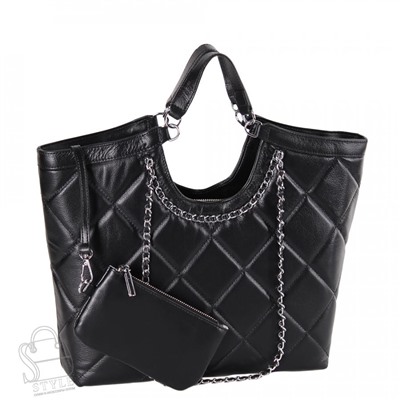 Сумка женская кожаная 3371S black S-Style/50