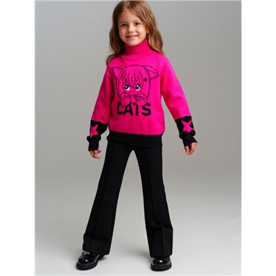 Свитер трикотажный для девочек