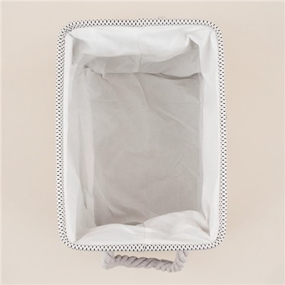 Короб для хранения вещей SL Home, 31×22×22.5 см, белый