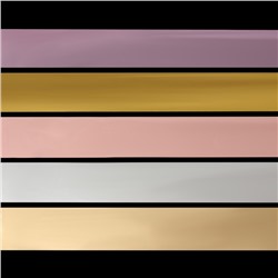 Фольга для ногтей, 4×40 см, 10 шт., в органайзере, МИКС