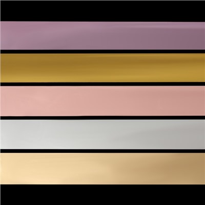 Фольга для ногтей, 4×40 см, 10 шт., в органайзере, МИКС