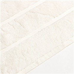 Полотенце махровое Love Life «Ария» 50×90 см, белый, 100% хл, микро-коттон, 450 г/м²