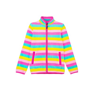 Толстовка из флиса на молнии для девочки