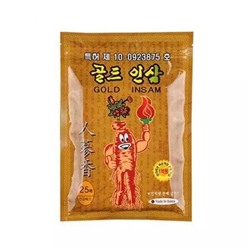 Himena Пластырь от боли с красным женьшенем Himena gold insam pad