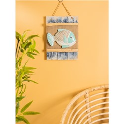 Панно плетёное «Рыбка», 24×4×55 см