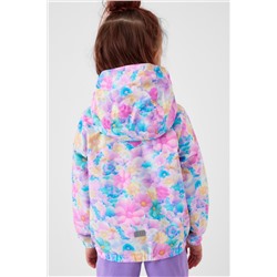 Куртка текстильная с полиуретановым покрытием для девочек (ветровка) PLAYTODAY, 1240297