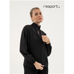Ветровка женская Resport, р. 44, цвет чёрный, спортивная