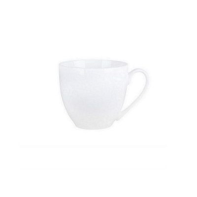 Кружка 220мл фарфоровая белый Barista Коралл (1/48), арт. NB243