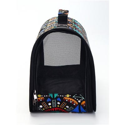 Сумка - переноска для животных «Иллюзия», размер L, 53×21×29 см