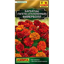 1319A Бархатцы Файерболл отклоненные 5 шт