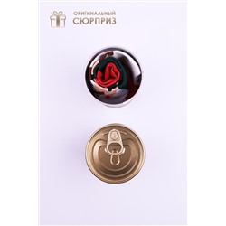 Носки мужские в банке №GL1704 Олень, Ёлка, Дед Мороз