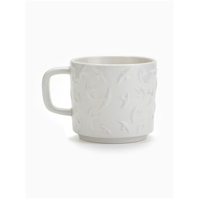 Кружка чайная керамическая «Ласточки», 260 мл, ручная работа