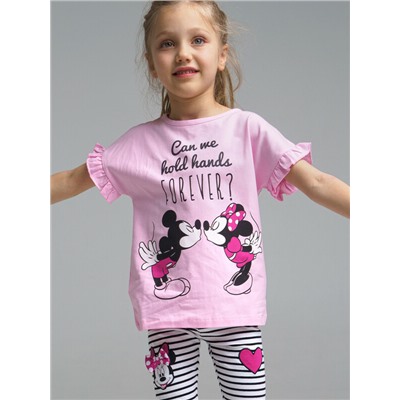 Фуфайка трикотажная для девочек (футболка)