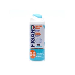 Пена для бритья FIGARO UOMO, для чувствительной кожи, 400 мл