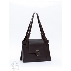 Сумка женская кожаная 2388Y coffee Polina&Eiterou