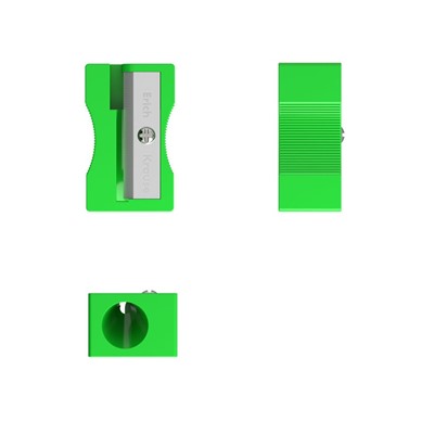 Точилка пласт. 1 отв. UNITY NEON цв.ассорти (54037)