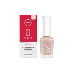 IQ Beauty Лак для ногтей для защиты от грибка с активатором роста / Antifungal Nail Polish 02, бежевый, 12,5 мл KRISTALLER, 1111000