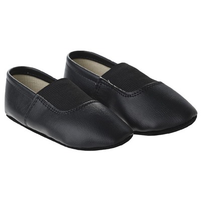 Чешки комбинированные, р. 22,5, длина стопы 15.1 см, цвет чёрный