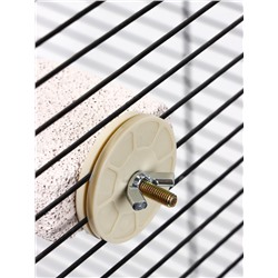 Минеральная жёрдочка для птиц «Пристань», 7×6 см