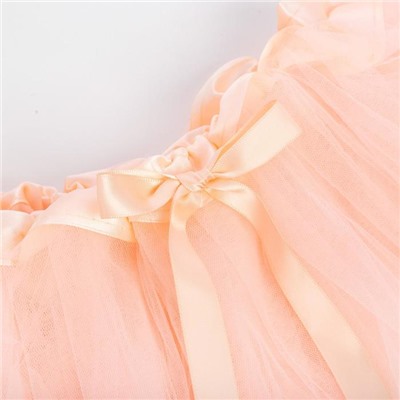 Юбка трёхслойная Крошка Я, 17×19 см, персиковая
