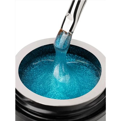 MANITA Гель моделирующий для ногтей с хлопьями юки / Builder Gel Euphoria №04, 15 мл 28103