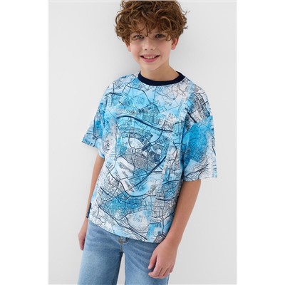 Фуфайка трикотажная для мальчиков (футболка) PLAYTODAY, 1243837