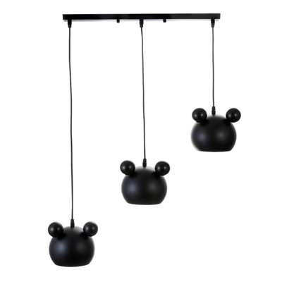 Светильник BayerLux «Барни» 3хЕ27 40 Вт черный 21×51×21-120 см