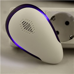 Отпугиватель насекомых и грызунов LRI-53, ультразвуковой, от сети, белый