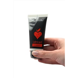 Съедобный лубрикант JUJU Strawberry с ароматом клубники - 50 мл.