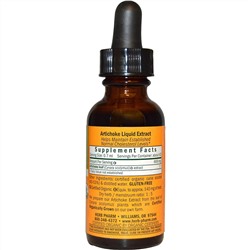 Herb Pharm, артишок, цельный лист, 30 мл (1 жидк. унция)