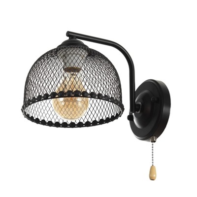 Бра «Лаймин» Е27 40 Вт черный