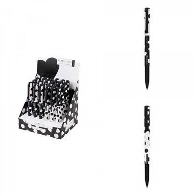 Ручка шариковая масляная 0.7мм "PrimeWrite. Black&White" синяя 20-0293/18 Bruno Visconti