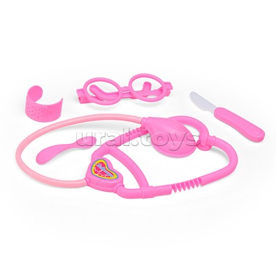 Набор доктора "Терапевтический набор" в пакете (цвет розовый)