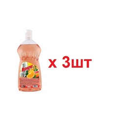 2-0161 Средство для мытья посуды 1,05л Минута Грейпфрут и апельсин 3шт