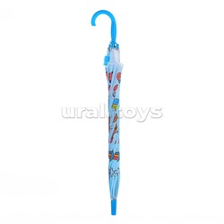 Зонт детский "Милая капибара" (цвет синий) (48,5см.)