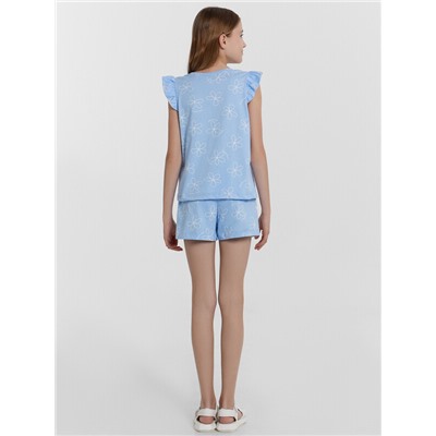 КОМПЛЕКТ ДЛЯ ДЕВОЧЕК (ФУТБОЛКА, ШОРТЫ) 197720