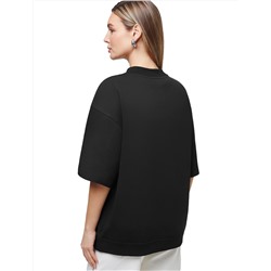 Футболка из тонкого премиального футера с эластаном