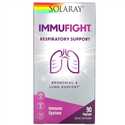 Solaray, ImmuFight, Respiratory Support, 90 VegCaps