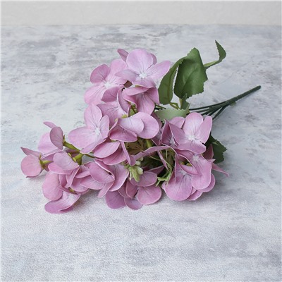 Цветок искусственный Гортензия 34 см / CG-34 /уп 120/600/